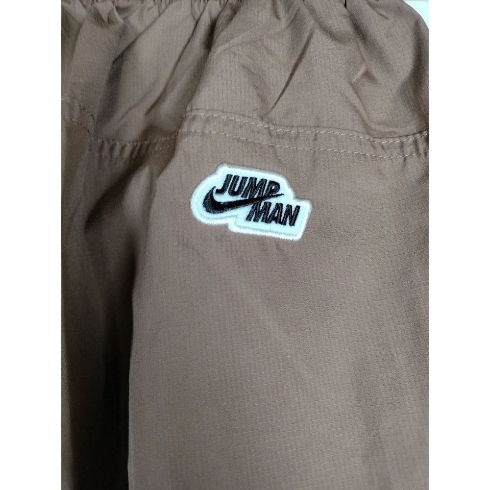 Jordan Jumpman Woven Cargo Pants Men's Size Small Brown Ripstop Utility